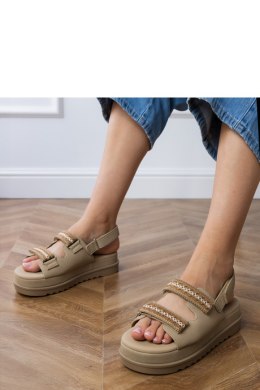 Sandały Model Jenisej PL367 Brown - PRIMO PRIMO