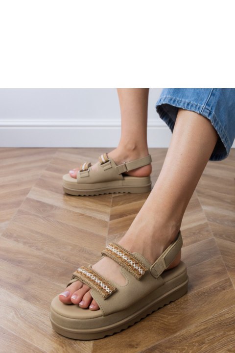 Sandały Model Jenisej PL367 Brown - PRIMO PRIMO Sandały Model Jenisej PL367 Brown - PRIMO PRIMO