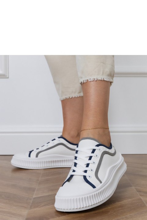 Trampki Model Salis FY-111 White - PRIMO PRIMO Trampki Model Salis FY-111 White - PRIMO PRIMO