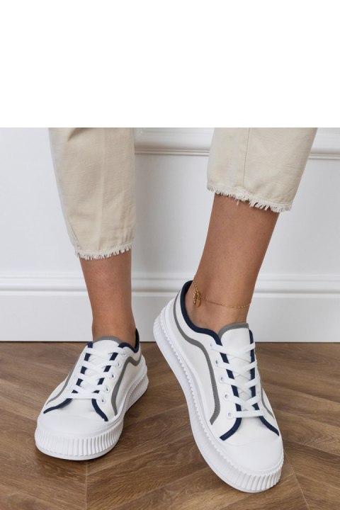 Trampki Model Salis FY-111 White - PRIMO PRIMO Trampki Model Salis FY-111 White - PRIMO PRIMO