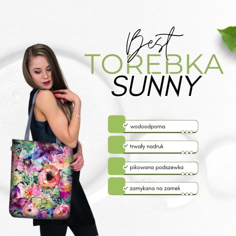 Torebka płócienna SUNNY - Flora Torebka płócienna SUNNY - Flora