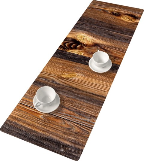 Bieżnik na stół DREWNO 95x33 cm Bieżnik na stół DREWNO 95x33 cm