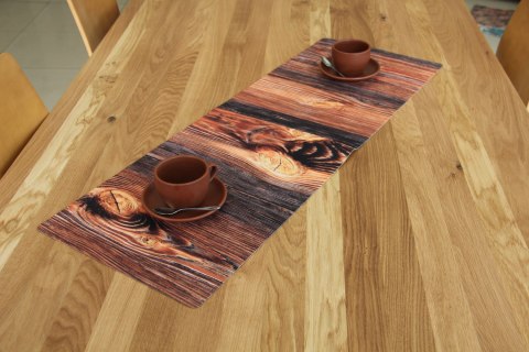 Bieżnik na stół DREWNO 95x33 cm Bieżnik na stół DREWNO 95x33 cm
