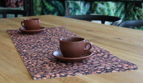 Bieżnik na stół KAWA - 95 cm x 33 cm Bieżnik na stół KAWA - 95 cm x 33 cm