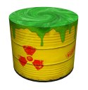 Okrągła pufa dekoracyjna - RADIOACTIVE Okrągła pufa dekoracyjna - RADIOACTIVE