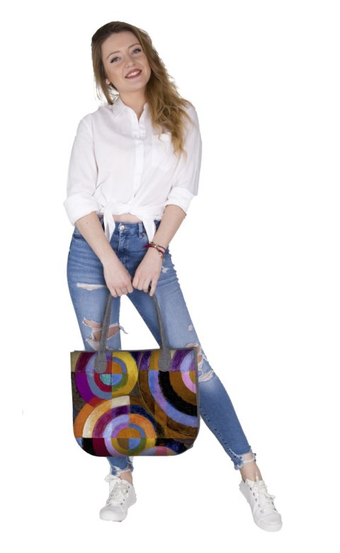 Torba filcowa LADY XL - Koła Torba filcowa LADY XL - Koła