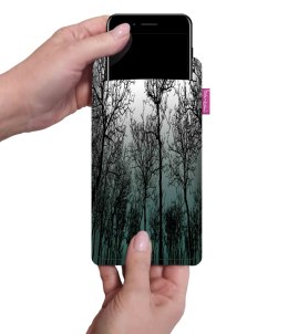 Etui na smartfon antracyt FOREST MOOD