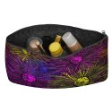 Kosmetyczka Pocket antracyt DAISY NIGHT Kosmetyczka Pocket antracyt DAISY NIGHT