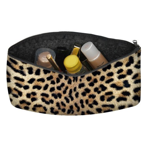 Kosmetyczka Pocket antracyt LEOPARD Kosmetyczka Pocket antracyt LEOPARD