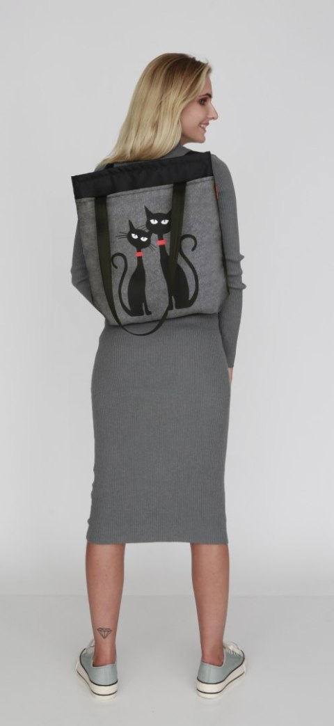 Torba/plecak 2w1 - Czarne Koty Torba/plecak 2w1 - Czarne Koty