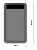 Etui na smartfon antracyt Livia Etui na smartfon antracyt Livia