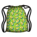Wodoodporny, lekki Worek - Plecak miejski z nadrukiem - Avocado Green Wodoodporny, lekki Worek - Plecak miejski z nadrukiem - Avocado Green
