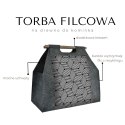 Torba na drewno kominkowe - CUBE Torba na drewno kominkowe - CUBE