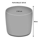 Pufa Walec Codura GR Limba 40x40 cm Pufa Walec Codura GR Limba 40x40 cm