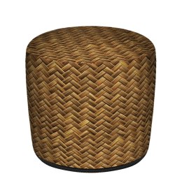 Pufa Walec Codura GR Rattan 40x40 cm