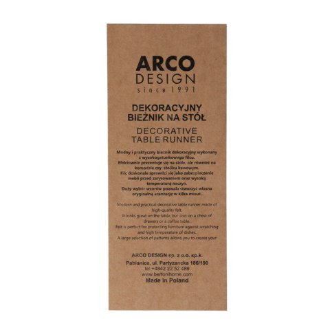 Bieżnik na stół ALMOND 115x40 cm Bieżnik na stół ALMOND 115x40 cm