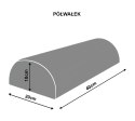 Półwałek - Karuzela 10x40 cm Półwałek - Karuzela 10x40 cm