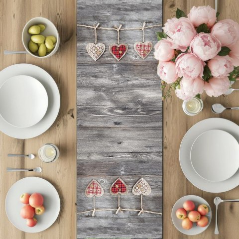 Bieżnik na stół HEARTS 115x40 cm Bieżnik na stół HEARTS 115x40 cm