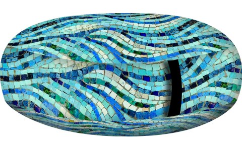 Poducha z Codury Relax MOSAIC 80x20 cm Poducha z Codury Relax MOSAIC 80x20 cm