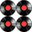 Zestaw podkładek na stół okrągłych 4D - VINYL Zestaw podkładek na stół okrągłych 4D - VINYL