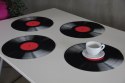 Zestaw podkładek na stół okrągłych 4D - VINYL Zestaw podkładek na stół okrągłych 4D - VINYL