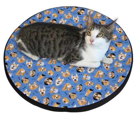 Legowisko dla KOTA /Materac z elastycznej pianki Ring 55 cm Blue Dogs Legowisko dla KOTA /Materac z elastycznej pianki Ring 55 cm Blue Dogs