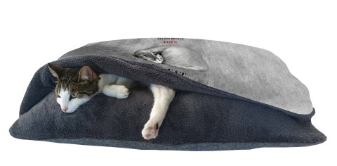 Legowisko z kołderką Sleeping Cat XL 60x45 Legowisko z kołderką Sleeping Cat XL 60x45
