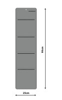 Organizer ścienny POCAŁUNEK 25x95 cm Organizer ścienny POCAŁUNEK 25x95 cm