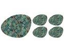 Podkadki OVAL zestaw 1+4 Estera Podkadki OVAL zestaw 1+4 Estera