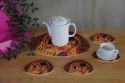 Podkadki OVAL zestaw 1+4 Pocałunek Podkadki OVAL zestaw 1+4 Pocałunek