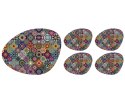 Podkadki OVAL zestaw 1+4 Valencia Podkadki OVAL zestaw 1+4 Valencia