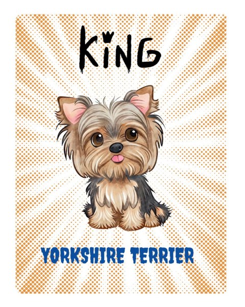 TABLICZKA KING YORK - 20x28 cm TABLICZKA KING YORK - 20x28 cm