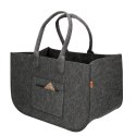Torba filcowa gospodarcza XXL antracyt Torba filcowa gospodarcza XXL antracyt