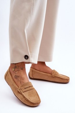 Mokasyny Model Lenvie FT245 Camel - Step in style Step in style