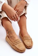 Mokasyny Model Lenvie FT245 Camel - Step in style Step in style