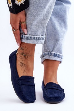 Mokasyny Modele Lenvie FT245 Navy - Step in style Step in style