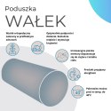 Poduszka Wałek z pianki memory - PANTERKA LAMPARCIA - Ø25x60 cm Poduszka Wałek z pianki memory - PANTERKA LAMPARCIA - Ø25x60 cm