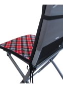 Poduszka wodoodporna na krzesło z oparciem TIP 80x40 cm Tartan Poduszka wodoodporna na krzesło z oparciem TIP 80x40 cm Tartan