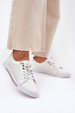 Półbuty Model S.Barski LR51-587 White - Step in style Step in style