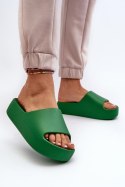Sandał Klapki Model Oreithano S001 Green - Step in style Step in style Sandał Klapki Model Oreithano S001 Green - Step in style Step in style
