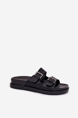 Sandał Klapki Model Sonarea 25SD97-8520 Black - Step in style Step in style