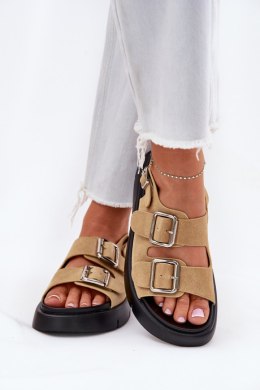 Sandały Model Big Star RR274665 Beige - Step in style Step in style