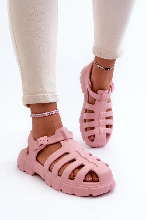 Sandały Model Gasaria 3761 Pink - Step in style Step in style Sandały Model Gasaria 3761 Pink - Step in style Step in style