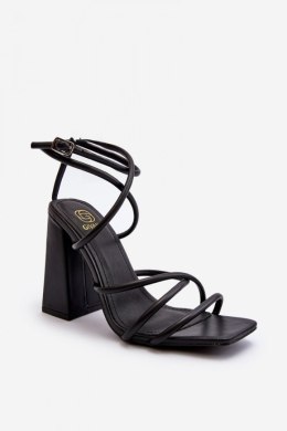 Sandały Model Josette FY2125-3 Black - Step in style Step in style