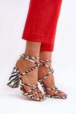 Sandały Model Josette FY2125-3 Zebra - Step in style Step in style