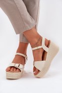 Sandały Model Liniella LOLO22 Beige - Step in style Step in style Sandały Model Liniella LOLO22 Beige - Step in style Step in style