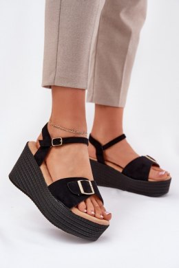 Sandały Model Liniella LOLO22 Black - Step in style Step in style