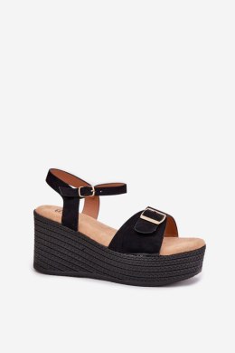 Sandały Model Liniella LOLO22 Black - Step in style Step in style