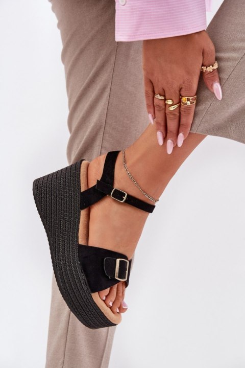 Sandały Model Liniella LOLO22 Black - Step in style Step in style Sandały Model Liniella LOLO22 Black - Step in style Step in style