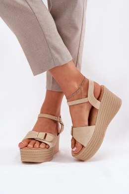 Sandały Model Liniella LOLO22 Khaki - Step in style Step in style